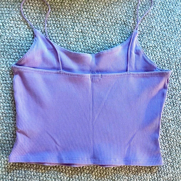 Garage purple crop top - Picture 2 of 2